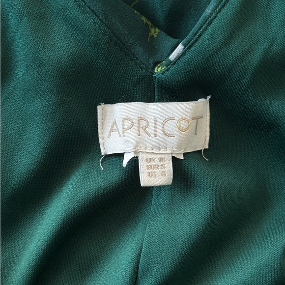 APRICOT Green Floral High Low Dress - Picture 9 of 9